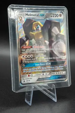 Melmetal GX SM178 Black Star Promo Holo 2019 Sun & Moon Pokemon Card NM- LP+ - Image 5