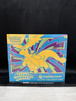 Pokemon TCG: Pokemon Center Elite Trainer Box (ETB) - Ascended Hero’s New Sealed - Image 1