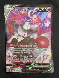 Enamorus V - SWSH11: Lost Origin Trainer Gallery TG18/TG30 Pokemon TCG - NM - Image 1
