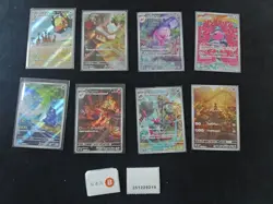 Pokemon Heracross & Flamingo AR Set Lots 8 SV2D Japanese - Image 1