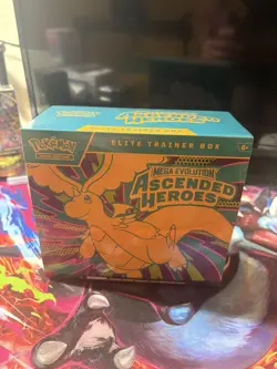 Pokemon TCG Mega Evolutions Ascended Heroes ETB ⭐FACTORY SEALED⭐ Brand New - Image 1