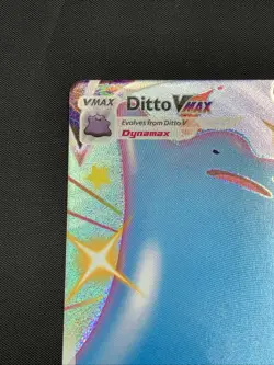 Pokemon TCG Ditto VMAX Full Art Ultra Rare SV119/SV122 Shining Fates NM - Image 2