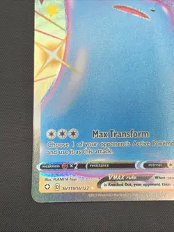 Pokemon TCG Ditto VMAX Full Art Ultra Rare SV119/SV122 Shining Fates NM - Image 4