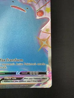 Pokemon TCG Ditto VMAX Full Art Ultra Rare SV119/SV122 Shining Fates NM - Image 5