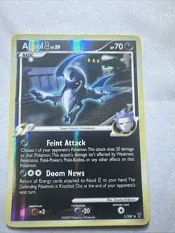 Pokemon TCG Absol Supreme Victors 1/147 Reverse Holo Rare Card - Image 1