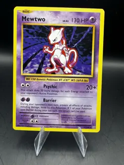 Pokemon Mewtwo 51/108 XY Evolutions Rare 2016 NM LP Vintage Style - Image 1