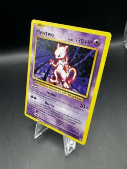 Pokemon Mewtwo 51/108 XY Evolutions Rare 2016 NM LP Vintage Style - Image 4