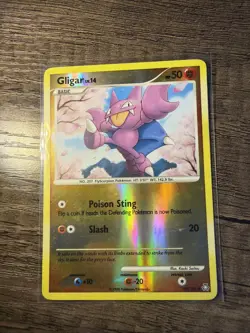 Pokemon MP Gligar 95/146 - Reverse Holo / DP Legends Awakened - Image 1