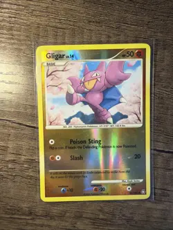 Pokemon MP Gligar 95/146 - Reverse Holo / DP Legends Awakened - Image 5