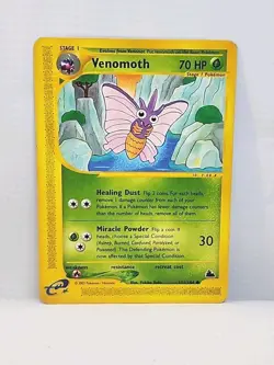 Pokemon Venomoth: 2003 Skyridge VENOMOTH 111/144 Common WOTC Vintage e-Reader LP - Image 1