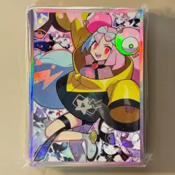 Nanjamo Pokemon Card Sleeves 60 Pack Holographic Deck Shield Protectors - Image 1