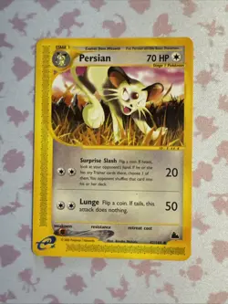 Pokemon TCG Persian 42/144 Skyridge Non Holo MP - Image 1