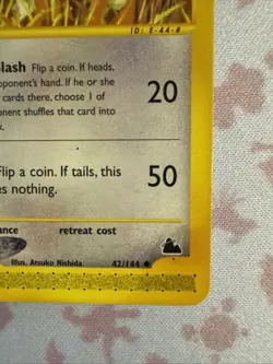 Pokemon TCG Persian 42/144 Skyridge Non Holo MP - Image 4