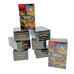 Lot of (8) Pokemon TCG Mega Evolution Perfect Order Booster Bundles SEALED NEW - Image 1