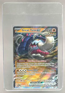 Great Tusk ex 2024 Pokemon Paldean Fates #053/091 - Image 1
