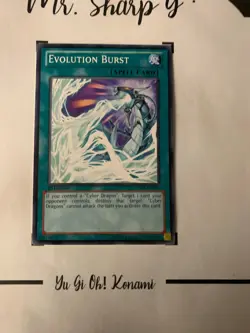 EVOLUTION BURST - 1st EDITION SDCR-EN020 ENGLISH Yu-Gi-OH! CARD GAME TCG OCG - Image 2