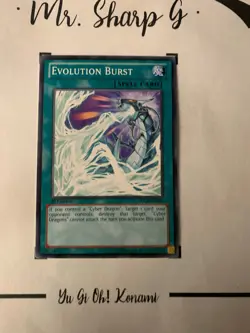 EVOLUTION BURST - 1st EDITION SDCR-EN020 ENGLISH Yu-Gi-OH! CARD GAME TCG OCG - Image 3