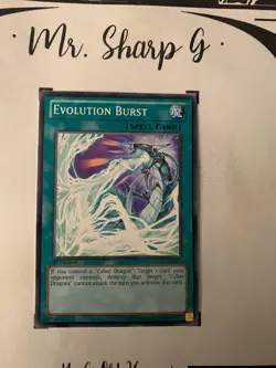 EVOLUTION BURST - 1st EDITION SDCR-EN020 ENGLISH Yu-Gi-OH! CARD GAME TCG OCG - Image 4