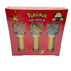 2000 Pokemon Edition Candy Catcher 3-Pack Exclusive Sears Toysite Sealed - Image 1