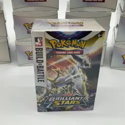 Lot of (24) Pokemon TCG Brilliant Stars Buikd & Battle Boxes SEALED - Image 2