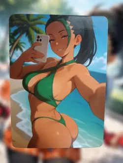 Nemona Pokemon Anime Waifu Sexy Goddess Doujin Lewd Hentai Card - Image 1