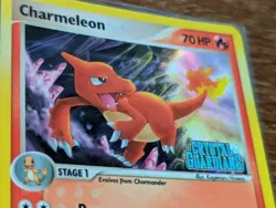 Charmeleon 29/100 Crystal Guardians Reverse Holo Stamped Pokemon TCG - Image 2