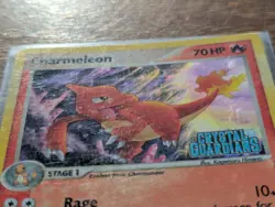 Charmeleon 29/100 Crystal Guardians Reverse Holo Stamped Pokemon TCG - Image 3