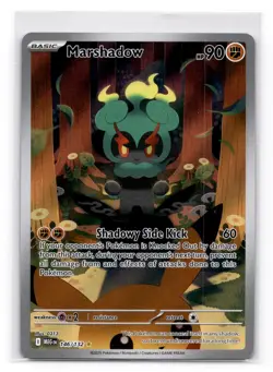 2025 Pokemon TCG Marshadow 146/132 Illustration Rare Mega Evolution MEG - Image 1