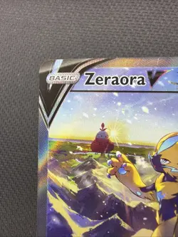Zeraora V Full Art Ultra Rare Holo 166/198 Chilling Reign Pokemon TCG - Image 2