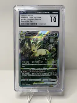 Pokemon Leafeon V STAR SAR 210/172 CGC GEM MINT 10 SPECIAL ART RARE - Image 1