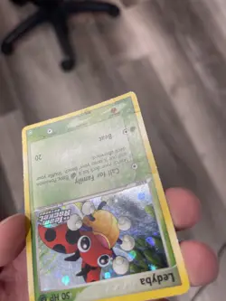 Pokemon TCG Ledyba 64/109 Team Rocket Returns Reverse Foil DMG - Image 4