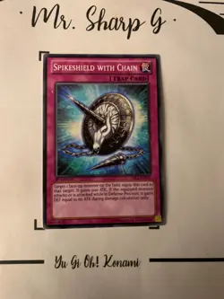 SPIKESHIELD WITH CHAIN - 1st EDITION CBLZ-EN076 ENGLISH Yu-Gi-Oh! CARD COMMON - Image 2