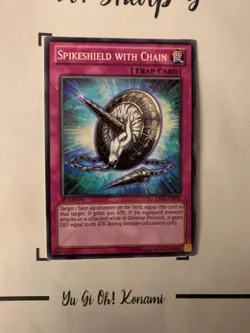 SPIKESHIELD WITH CHAIN - 1st EDITION CBLZ-EN076 ENGLISH Yu-Gi-Oh! CARD COMMON - Image 4