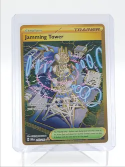 JAMMING TOWER 2025 POKEMON DESTINED RIVALS HYPER RARE A 243/182 Q5853 - Image 1