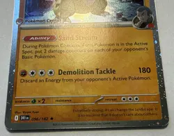 Team Rockets Tyranitar Promo Pokemon Center 96/182 Near Mint - Image 2
