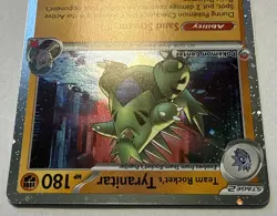 Team Rockets Tyranitar Promo Pokemon Center 96/182 Near Mint - Image 3