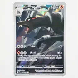 Houndoom 066/064 SV Shrouded Fable Illustration Rare Pokemon Near Mint+ - Image 1