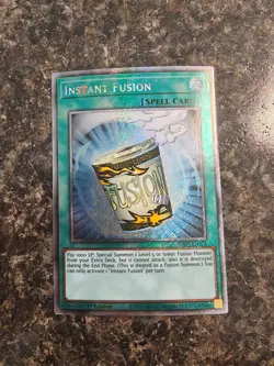 Yugioh Instant Fusion - RA03-EN171 - Platinum Secret Rare - NM - Image 1