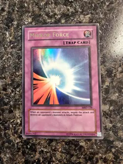 Yugioh Mirror Force - MRD-138 - Unlimited Ultra Rare - HP/DMG - Image 1