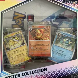 Pokemon TCG Scarlet & Violet Prismatic Evolutions Poster Collection New & Sealed - Image 3
