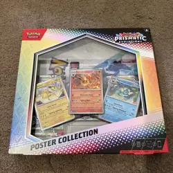 POKEMON TCG SCARLET & VIOLET PRISMATIC EVOLUTIONS POSTER COLLECTION *SEALED* - Image 1