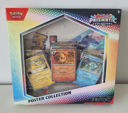 Scarlet & Violet Prismatic Evolutions Poster Collection POKEMON TCG Free Postage - Image 1