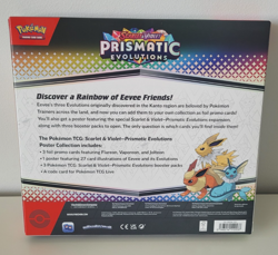 Scarlet & Violet Prismatic Evolutions Poster Collection POKEMON TCG Free Postage - Image 5