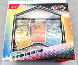 Pokemon Prismatic Evolutions Poster Collection Lot Scarlet & Violet 6 Boxes TCG - Image 2