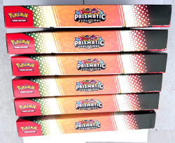 Pokemon Prismatic Evolutions Poster Collection Lot Scarlet & Violet 6 Boxes TCG - Image 5