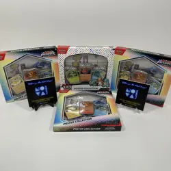 Pokemon TCG Poster Collection 3 Prismatic Evolutions 1 Scarlet&Violet 151 Lot 4 - Image 1