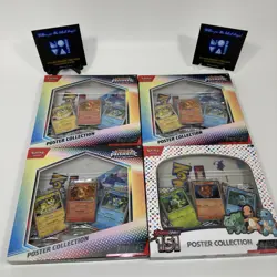 Pokemon TCG Poster Collection 3 Prismatic Evolutions 1 Scarlet&Violet 151 Lot 4 - Image 4