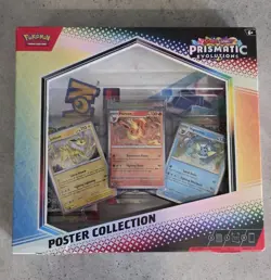 Pokemon TCG Scarlet & Violet: Prismatic Evolutions Poster Collection - Sealed - Image 1
