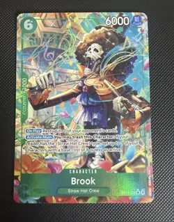 One Piece TCG Brook Alternate Art OP15-032 Adventure onKami's Island - Image 1