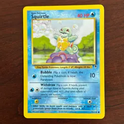 Squirtle 95/110 Common Legendary Collection Pokemon Card - Image 1